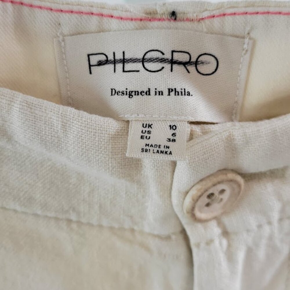 ANTHROPOLOGIE PILCRO Cargo Culottes pants Sz 6 NEW - Picture 7 of 8